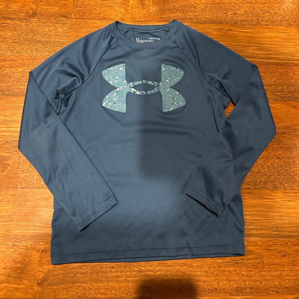Under Armour blue long sleeve tee
